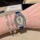 Perfect Replica Chopard L'Heure Du Diamant Medium Oval Stainless Steel Diamond Watch (7)_th.jpg